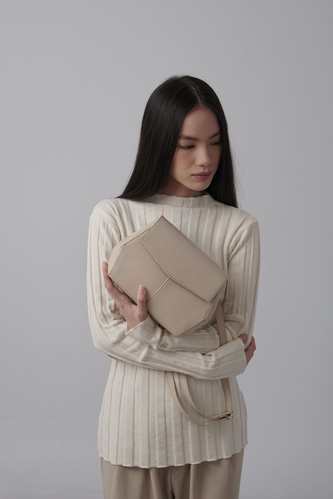 Mini Liora Backpack in Crema