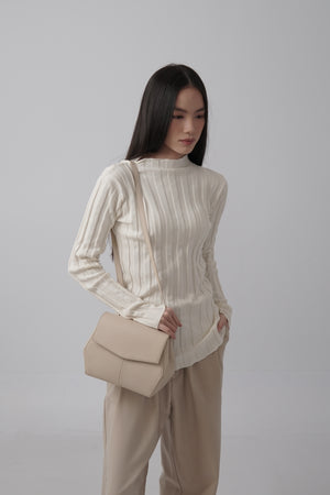 Mini Liora Backpack in Crema