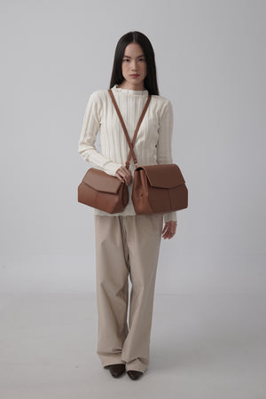 Medium Liora Backpack in Hazel-Brown