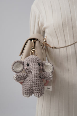 Elephant Bag Charm - Elly Small