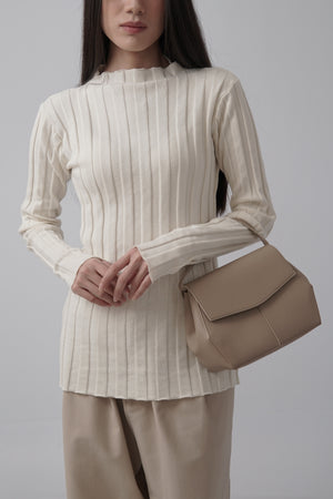 Mini Liora Backpack in Taupe