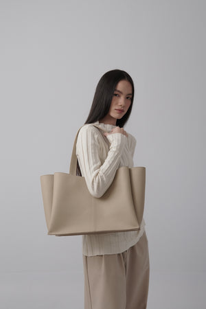 Margo Everyday Tote in Buttercream