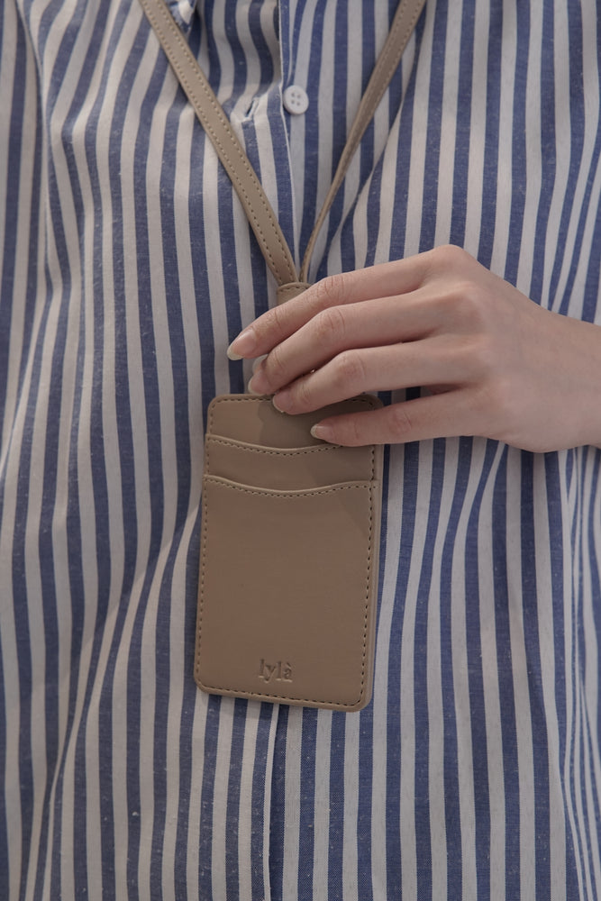 Libby Lanyard in Taupe