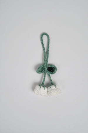 Bell Flower Handle Hugger in White - Small