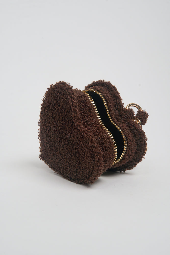 Esme Wristlet in Brownie Plush