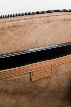 Gia Laptop Sleeve in Tawny