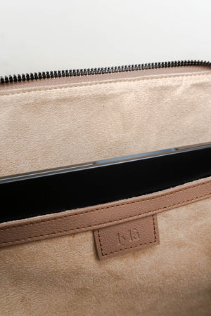 Gia Laptop Sleeve in Caramel