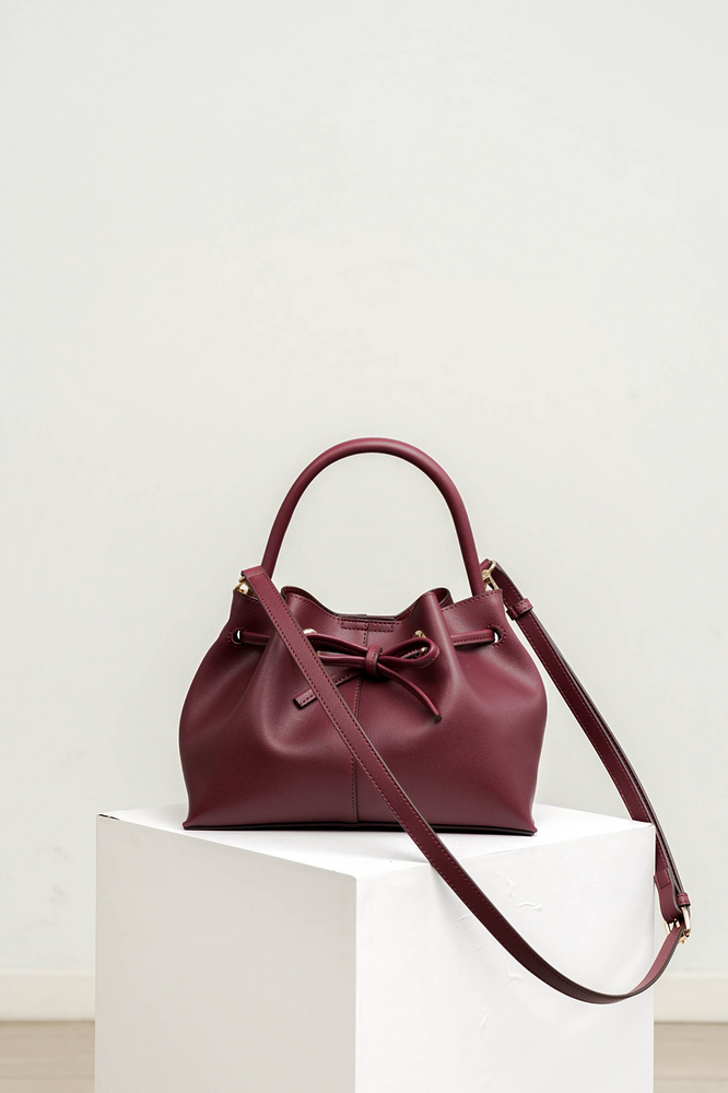 Mini Naomi Bag in Red Wine