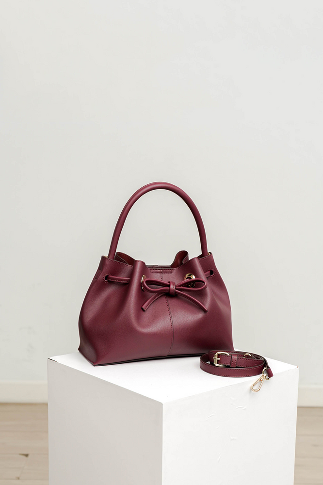 Mini Naomi Bag in Red Wine