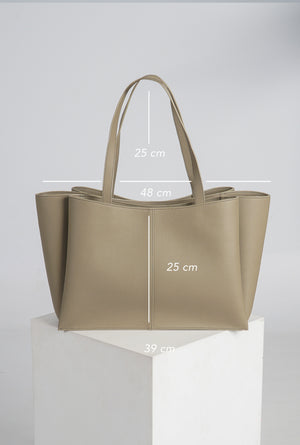 Margo Everyday Tote in Olive Stone