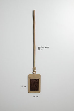 Libby Lanyard in Taupe