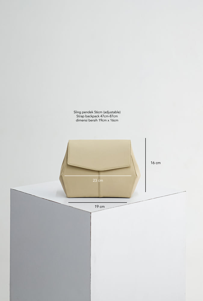Mini Liora Backpack in Crema