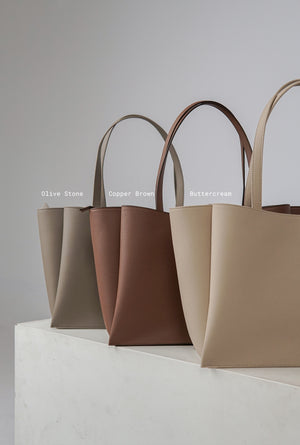Margo Everyday Tote in Copper Brown