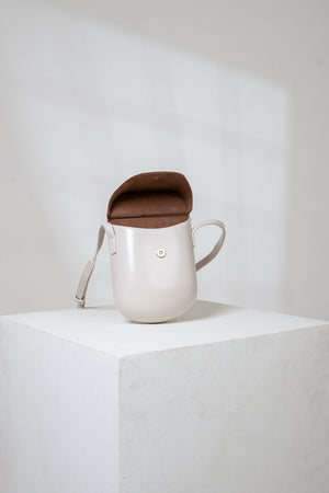 Senna Mini Bag in Ashy-White