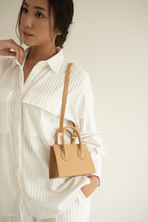 Lynn Mini Bag in Cream